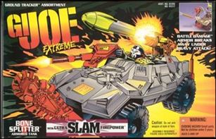 G.I. Joe Extreme Vehicles figure 5 Bone Splitter Armored Tank