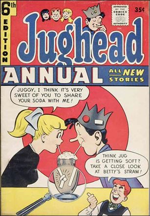 Jughead Annual issue 6-B 35 Cent Price Cover