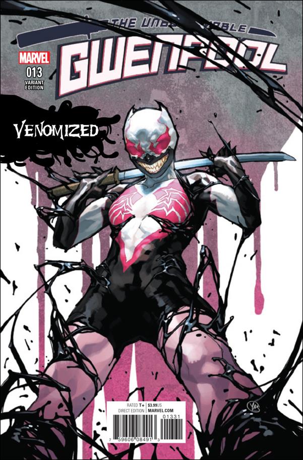 Unbelievable Gwenpool issue 13-C Yasmine Putri Venomized Cover