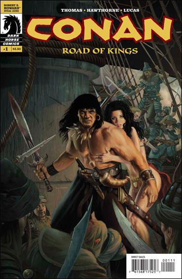Conan: Road of Kings issue 1 Doug Wheatley Cover