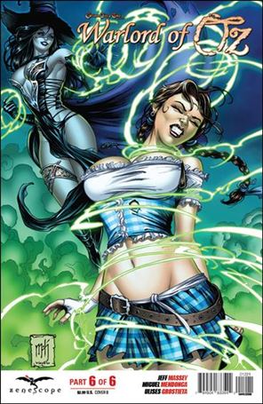 Grimm Fairy Tales Presents Warlord of Oz issue 6-B Mike Krome Cover