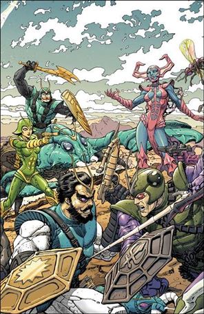 Sectaurs (2024) issue 2-D Dustin Weaver Virgin 1:10 Connecting Cover