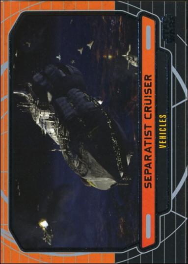 Star Wars Galactic Files (Base Set) card 259 Separatist Cruiser Vehicles