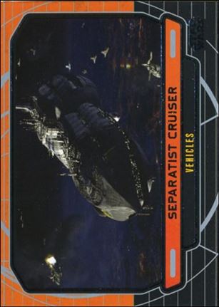 Star Wars Galactic Files (Base Set) card 259 Separatist Cruiser Vehicles