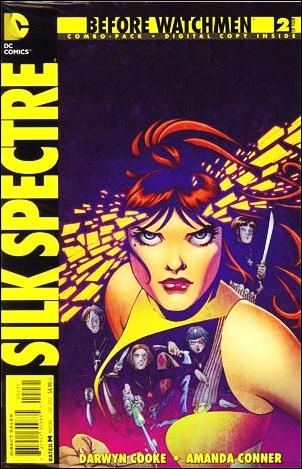 Before Watchmen: Silk Spectre issue 2-B Polybagged Amanda Conner Cover Combo Pack 