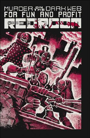 Red Room: The Antisocial Network issue 3-D Jim Rugg 1:15 Cover