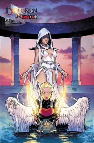 Dissension: War Eternal issue 2-C Jordan Gunderson Fan Expo Canada Cover 1/200