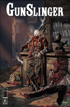 Gunslinger Spawn issue 31-B Javier Fernández Cover