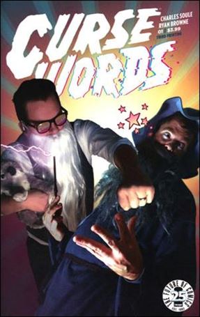 Curse Words issue 1-H Ryan Browne Third Printing Cover