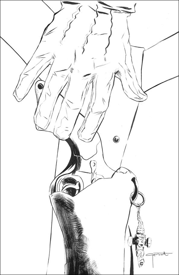 Firefly issue 2-F Lee Garbett 1:50 Black & White Virgin Cover