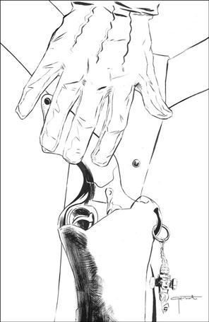 Firefly issue 2-F Lee Garbett 1:50 Black & White Virgin Cover
