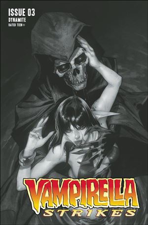 Vampirella Strikes (2022) issue 3-N Stephen Segovia 1:20 Black & White Cover