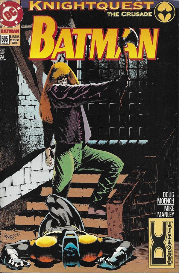 Batman (1940) issue 505-B DC Universe UPC (2nd Printing)