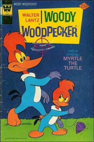 Walter Lantz Woody Woodpecker  issue 144-B Whitman Cover