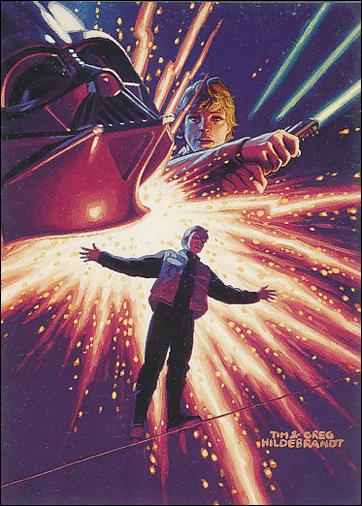 Star Wars: Shadows of the Empire (Base Set) card 3 Luke Feels the Dark Side
