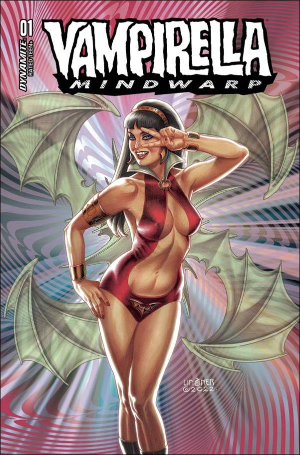 Vampirella: Mindwarp issue 1 Joseph Michael Linsner Cover