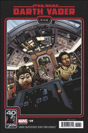 Star Wars: Darth Vader issue 39-B Chris Sprouse ROTJ 40th Anniversary Cover