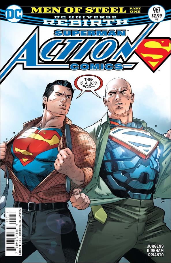 Action Comics (1938) issue 967 Clay Mann Cover