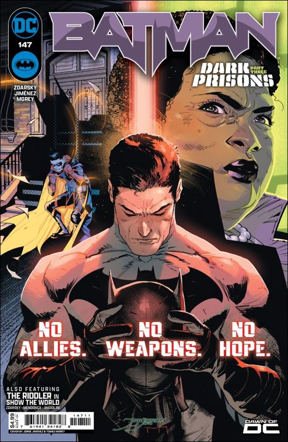 Batman (2016) issue 147 Jorge Jiménez Cover