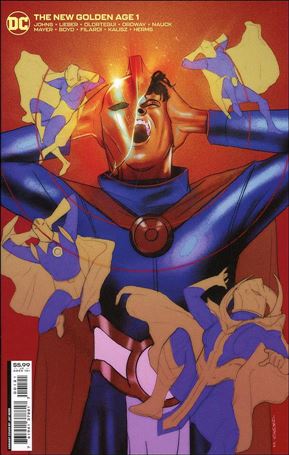 New Golden Age issue 1-B Jay Hero Cardstock Cover