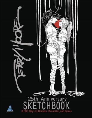 Terry Moore's 25th Anniversary Sketchbook 8,800 Days of Blondes, Brunettes and Bozos Cover Image 1