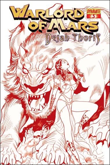 Warlord of Mars: Dejah Thoris issue 3-F Paul Renaud 1:20 Martian Red Cover