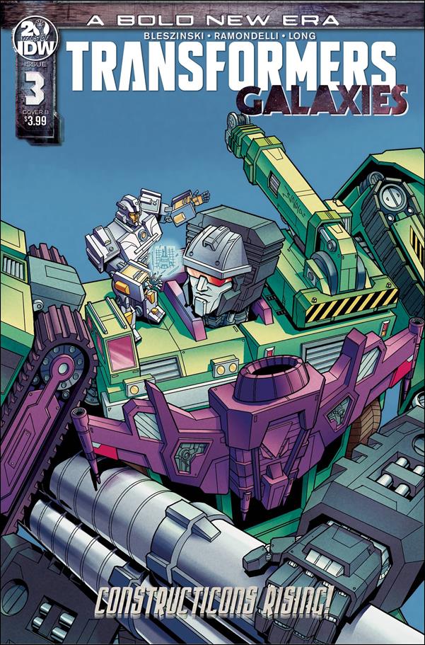 Transformers: Galaxies issue 3-B Winston Chan Cover