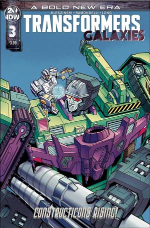Transformers: Galaxies issue 3-B Winston Chan Cover