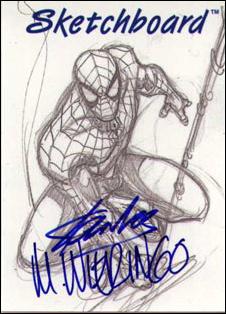 Marvel Creators Collection '98 (Autograph Subset) card nn-Z-Invalid