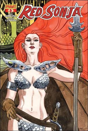 Red Sonja (2013) issue 6-B Jill Thompson Cover