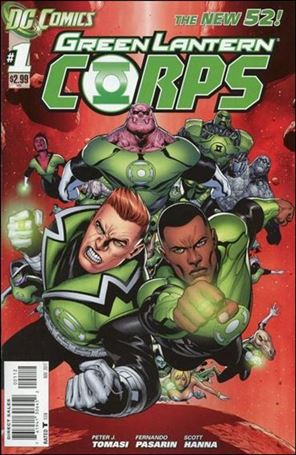 Green Lantern Corps (2011) issue 1-B Red Cover (2nd Printing)
