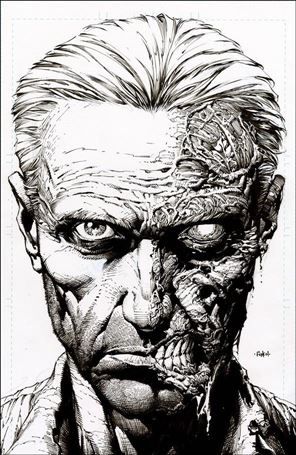 Walking Dead Deluxe issue 10-E David Finch 1:25 B&W Virgin Cover (2nd Printing)