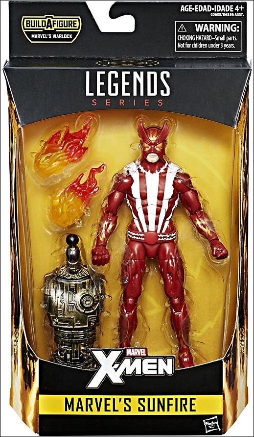 Marvel Legends Series (Warlock Series) figure 6 Marvel's Sunfire