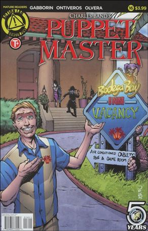 Puppet Master (2015) issue 16 Antonio Ontiveros Cover