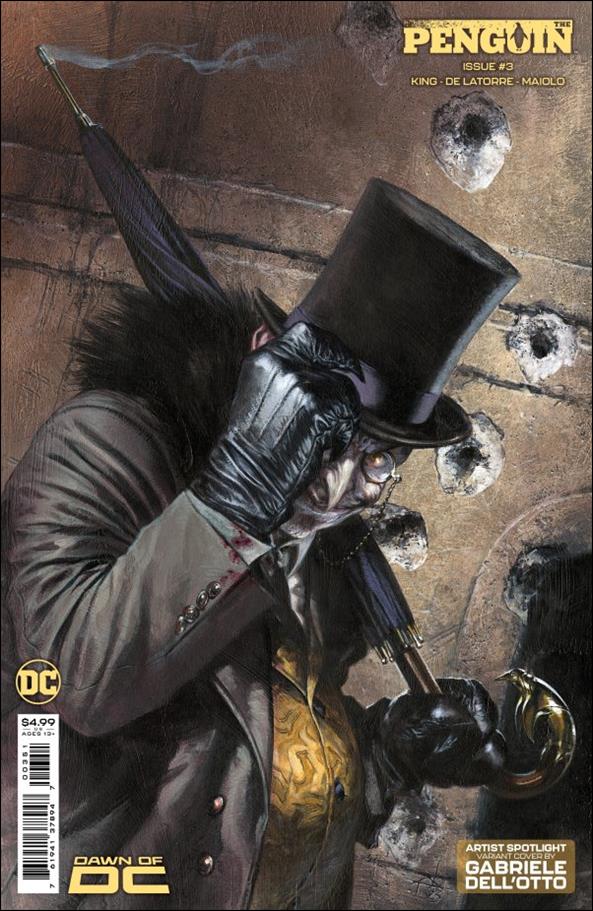 Penguin issue 3-C Gabriele Dell'Otto Artist Cardstock Cover