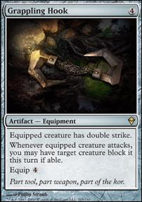 Magic The Gathering: Zendikar (Base Set) card 203 Grappling Hook