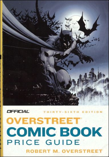 Official Overstreet Comic Book Price Guide issue 36 Jim Lee Cover