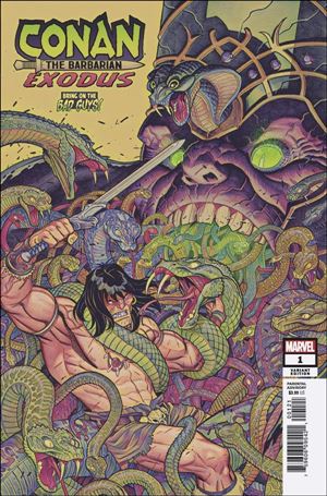 Conan the Barbarian: Exodus issue 1-B Nick Bradshaw Bring on the Bad Guys Cover