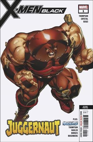 X-Men Black: Juggernaut issue 1-D J. Scott Campbell Cover (2nd Printing)