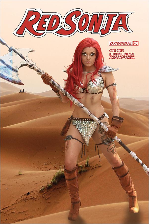 Red Sonja (2017) issue 24-E Cosplay Subscription Photo Cover