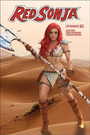 Red Sonja (2017) issue 24-E Cosplay Subscription Photo Cover