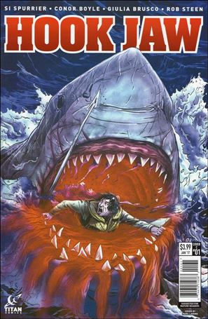 Hook Jaw issue 1-C Marc Laming Cover