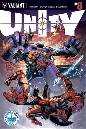 Unity (2013) issue 8-E Special Edition: NYC Cover