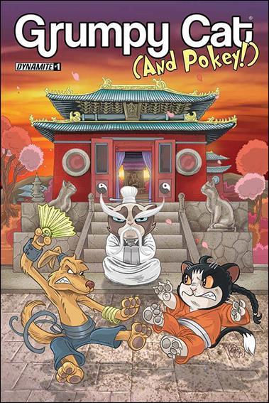 Grumpy Cat & Pokey issue 1-C Ken Haeser Cover