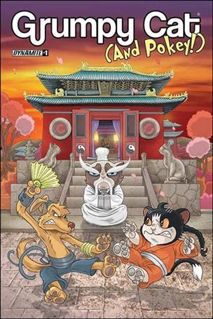 Grumpy Cat & Pokey issue 1-C Ken Haeser Cover