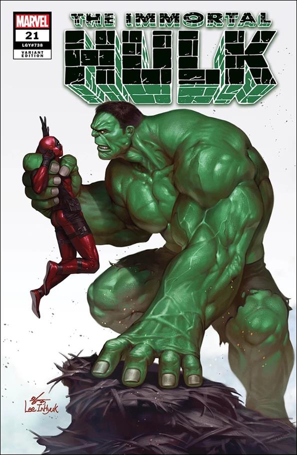 Immortal Hulk issue 21-E InHyuk Lee Unknown/Comics Elite Cover