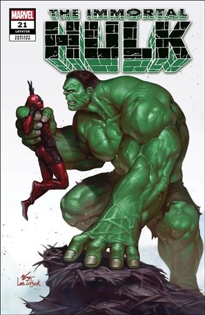 Immortal Hulk issue 21-E InHyuk Lee Unknown/Comics Elite Cover
