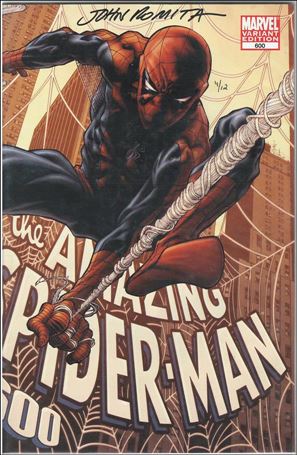 Amazing Spider-Man (1963) issue 600-K DF Quesada Cover (Signed by John Romita Sr.) 1/12