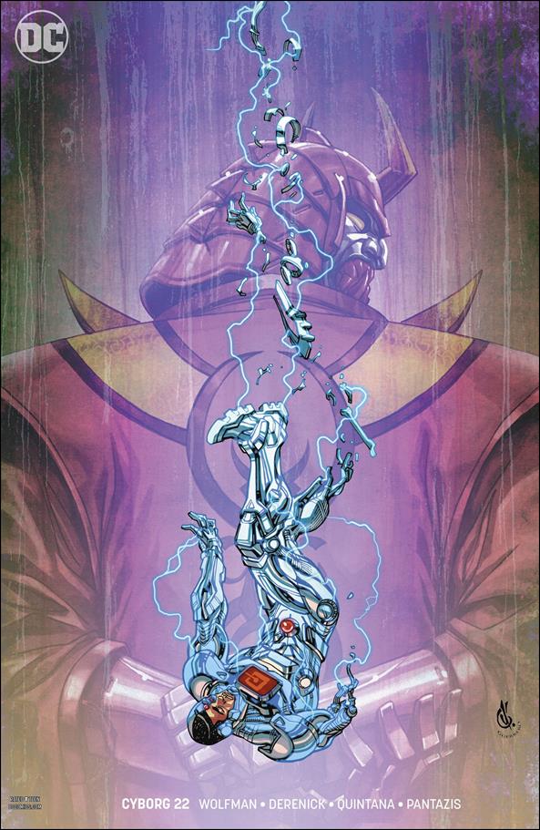Cyborg (2016) issue 22-B Carlos D'Anda Cover