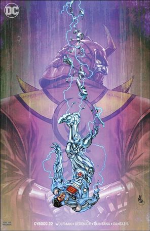 Cyborg (2016) issue 22-B Carlos D'Anda Cover